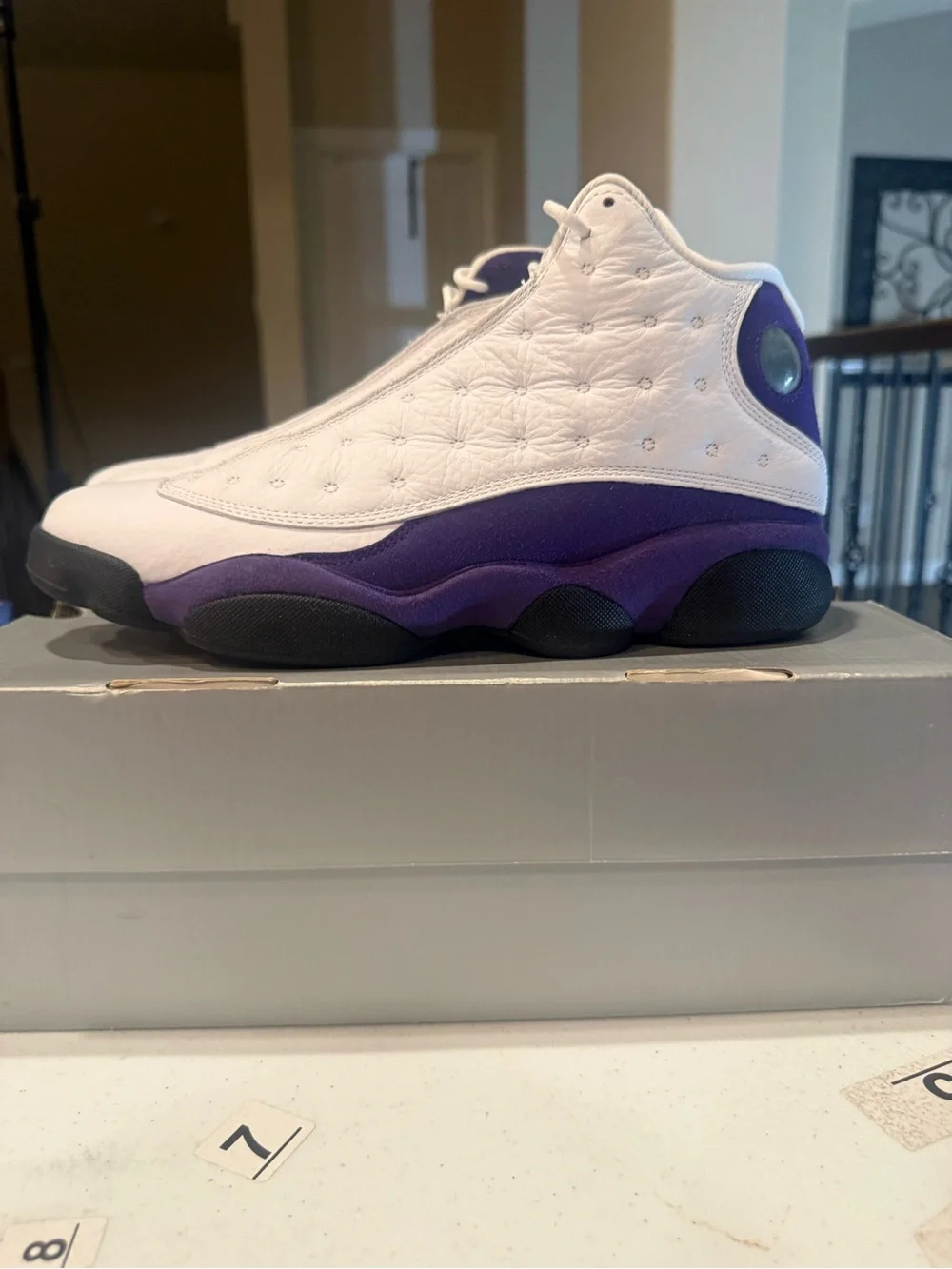 Size 9 - Air Jordan 13 Retro Lakers